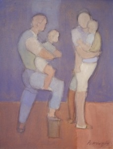 Niños con sus Padres